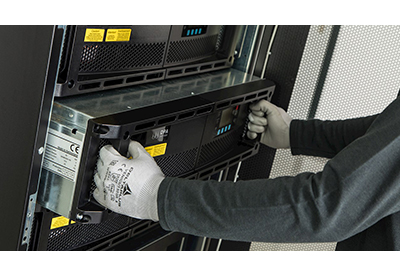 ABB showcases the world`s most energy-lean uninterruptible power supply
