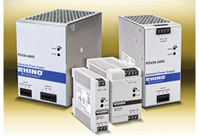 RHINO PSV “Value Series” DC Power Supplies from AutomationDirect