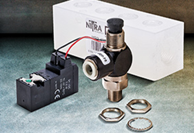 NITRA Miniature Solenoid Valves & Manifolds from AutomationDirect