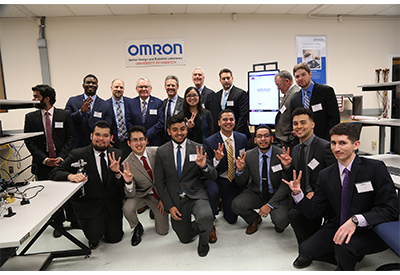 Omron Helps University of Houston Engineering Students Gain Real-World Skills with New Design and Robotics Laboratory