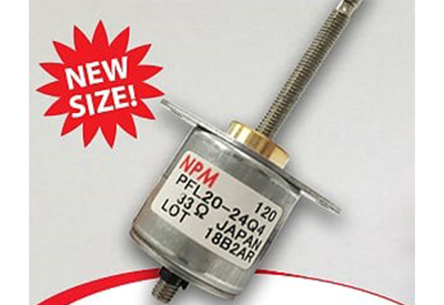 New 20mm Linear Stepper Motor now available from Nippon Pulse