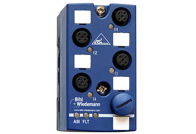 Bihl+Wiedemann: ASi Digital Input Module EXTREME, IP67, M12, 4I