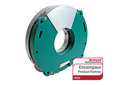 POSITAL-FRABA Multi-turn Hollow Shaft Kit Encoders Selected as Rockwell Encompass Complementary Products