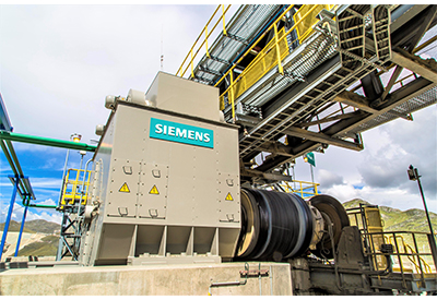 Siemens’ gearless drive technology powers high-capacity overland conveyor in Quellaveco