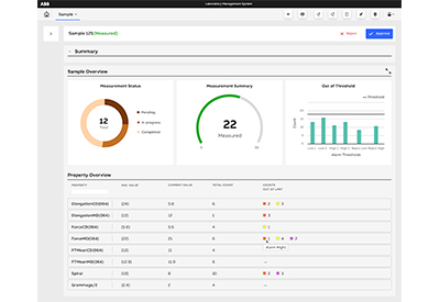 Latest ABB Lab Data Management System Cuts Data Collection and Reporting Time in Half