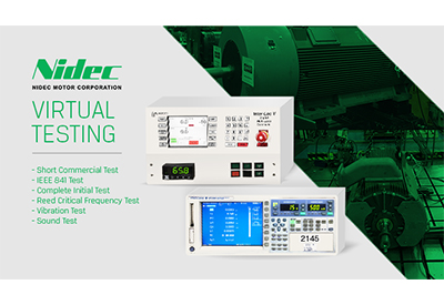 Nidec Motor Corporation Introduces Virtual Program for Motor Testing at Mena Facility