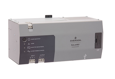 Emerson Uninterrupted Power Supply Maximizes Machine Availability and Minimizes Unplanned Disruptions in Harsh, High Temperature Industrial Environments