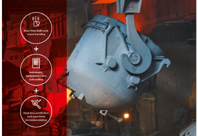 ABB Launches Industry-First Smart Factory Solution for Safer, More Autonomous and Efficient Steel Melt Shop Operations