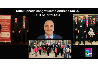Rittal Appoints Andreas Ruzic, EVP of Rittal NA, as CEO of Rittal USA