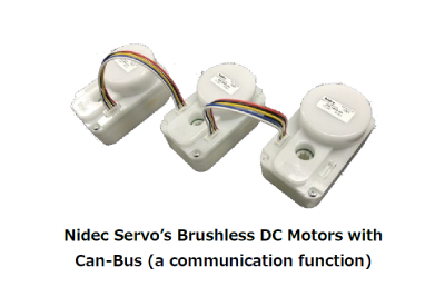 Nidec Servo Launches Motors with Can-Bus, A Communication Function for Vending Machines for The First Time in The World*