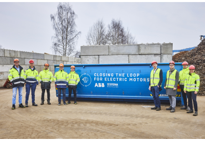 Partnering Together for a Circular Economy: ABB Large Motors and Generators Sweden and Stena Recycling