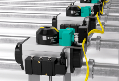 Valve Position Feedback with Dual Inductive Sensors by Pepperl+Fuchs