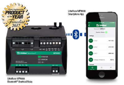 Keep Your Distance and Stay Safe! New MP8000 Bluetooth® Enabled Overload Relay from Littelfuse