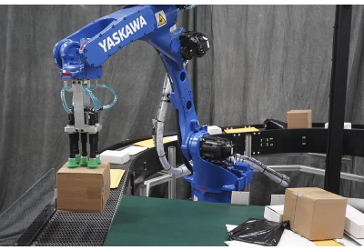 Flexible, High-Speed Robotic Parcel Induction for Fast, Accurate Order Fulfillment from Yaskawa