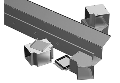 Hammond Manufacturing: Type 1 Galvanized Lay-In Wireway CWG Series