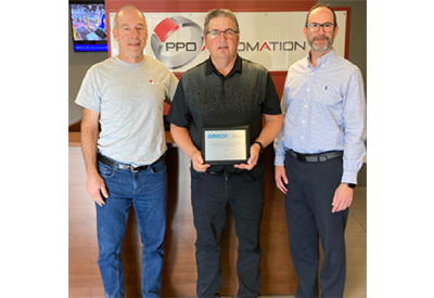 DCS Omron Announces PPD Automation as Certified Systems Integrator 1 400x275