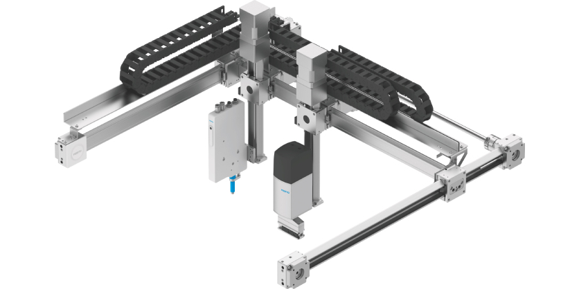 Festo Breaks Price/Performance Barriers in Lab Automation with Multi-Axis EXCL Gantry
