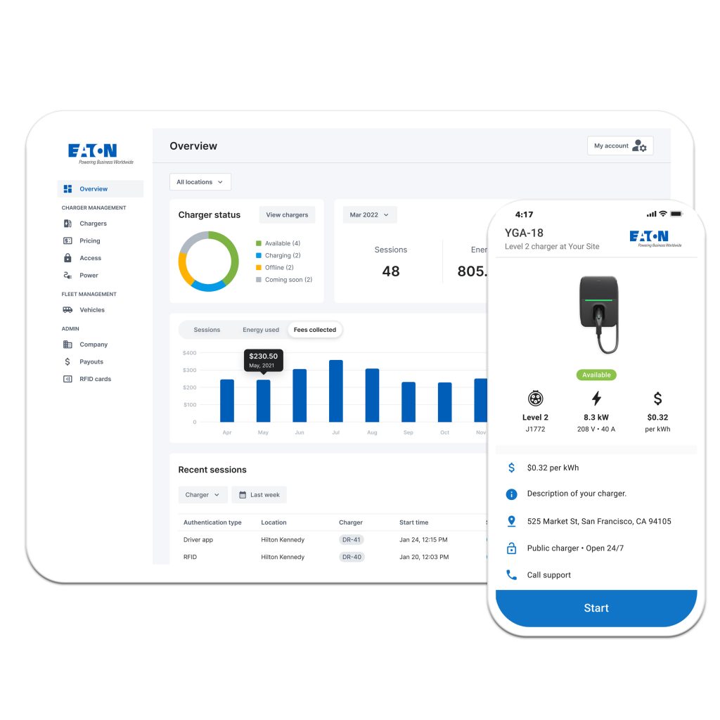 Eaton EV Fleet charging