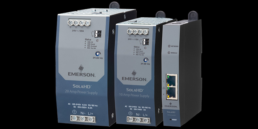 Emerson Launches IIoT-Ready SolaHD, Power Supply Solution