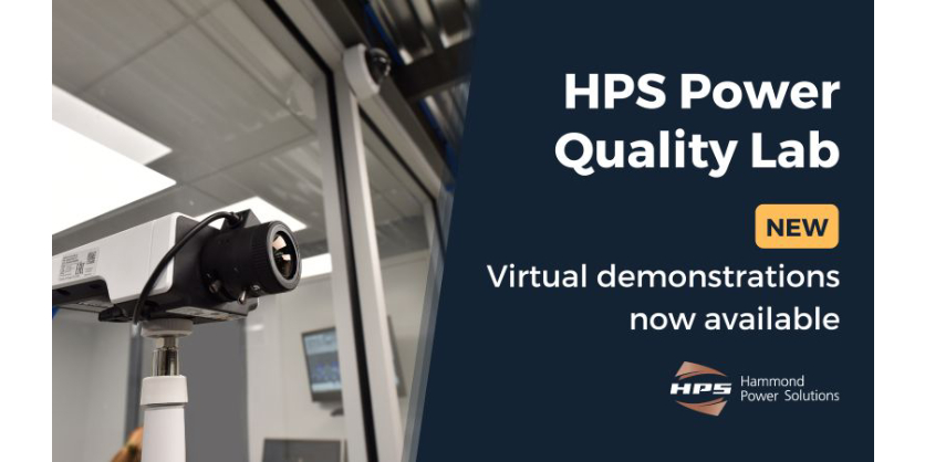 HPS Power Quality Lab Now Offering Remote Demonstrations