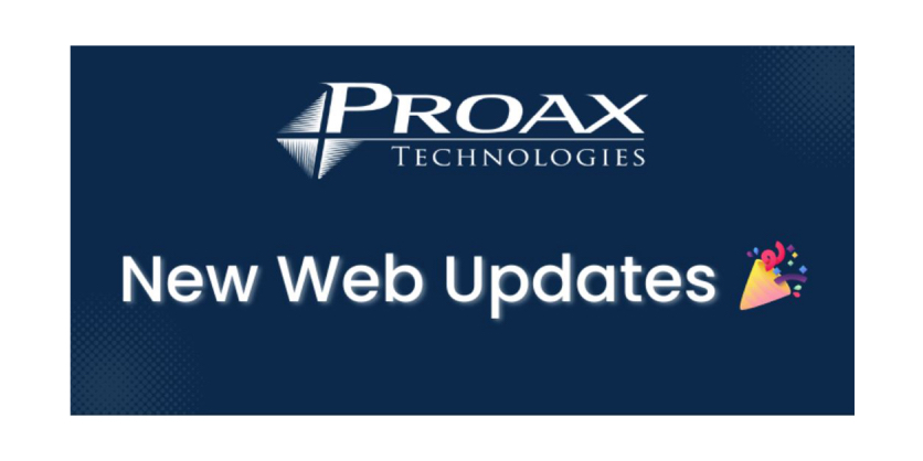 Introducing the Improved Proax Website
