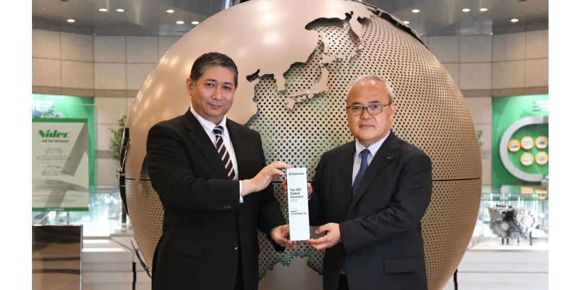 Nidec Receives “Clarivate Top 100 Global Innovator 2023” Award