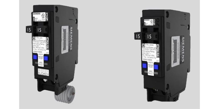 Siemens’ New afci Twin Arc Fault and Plug on Neutral Breakers