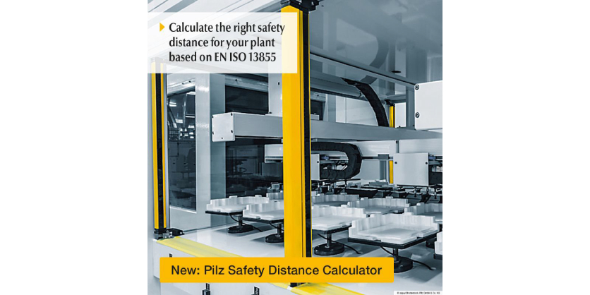 Pilz Safety Distance Calculator
