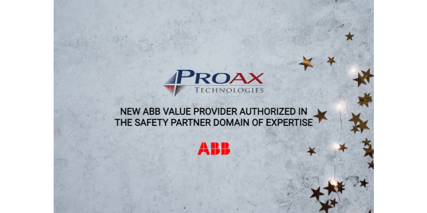 ABB Authorizes Proax as New Value Provider in Safety Expertise