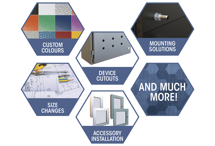 Electrical Enclosure Modifications from Hammond Manufacturing