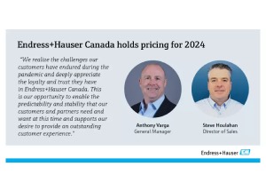 Endress+Hauser Canada Announces Price Commitment to Customers and Partners