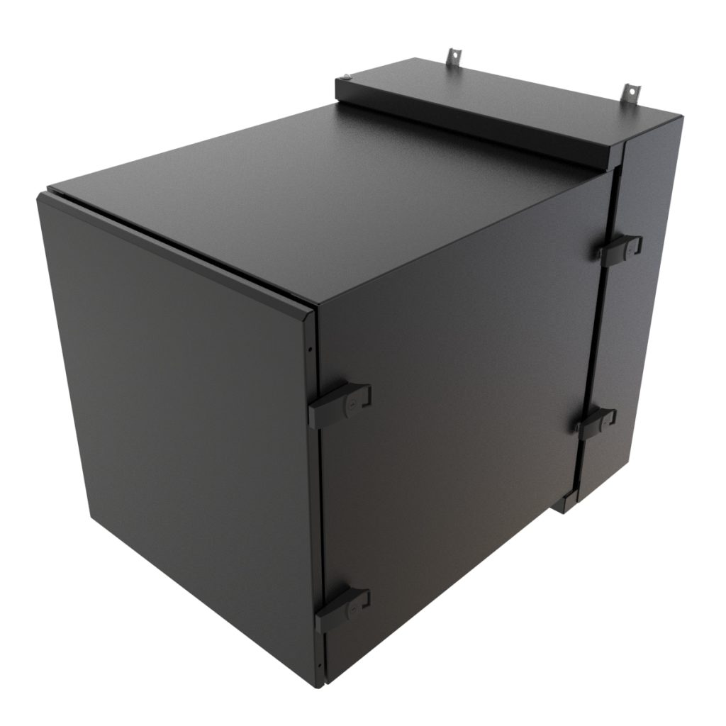 New NWC Swing-Out Industrial Wall Mount Rack Cabinet