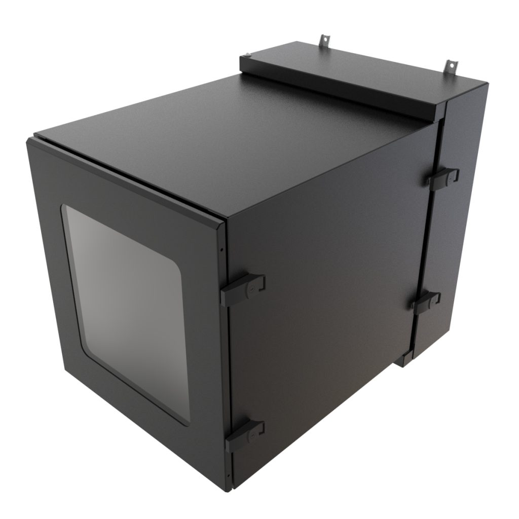 New NWC Swing-Out Industrial Wall Mount Rack Cabinet