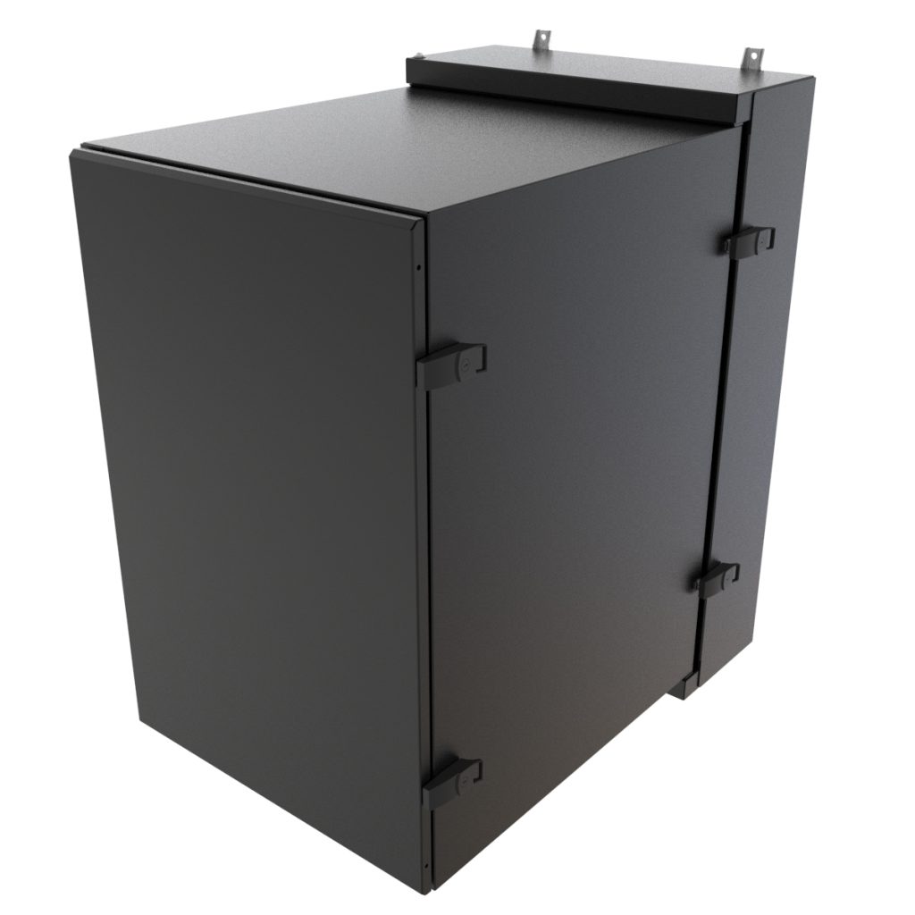 New NWC Swing-Out Industrial Wall Mount Rack Cabinet