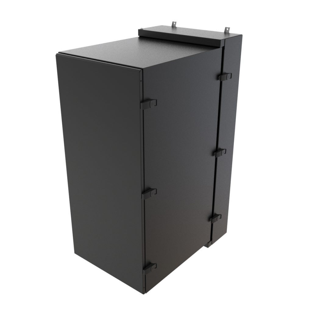 New NWC Swing-Out Industrial Wall Mount Rack Cabinet