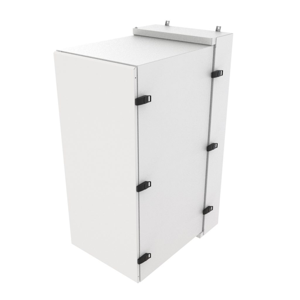 New NWC Swing-Out Industrial Wall Mount Rack Cabinet