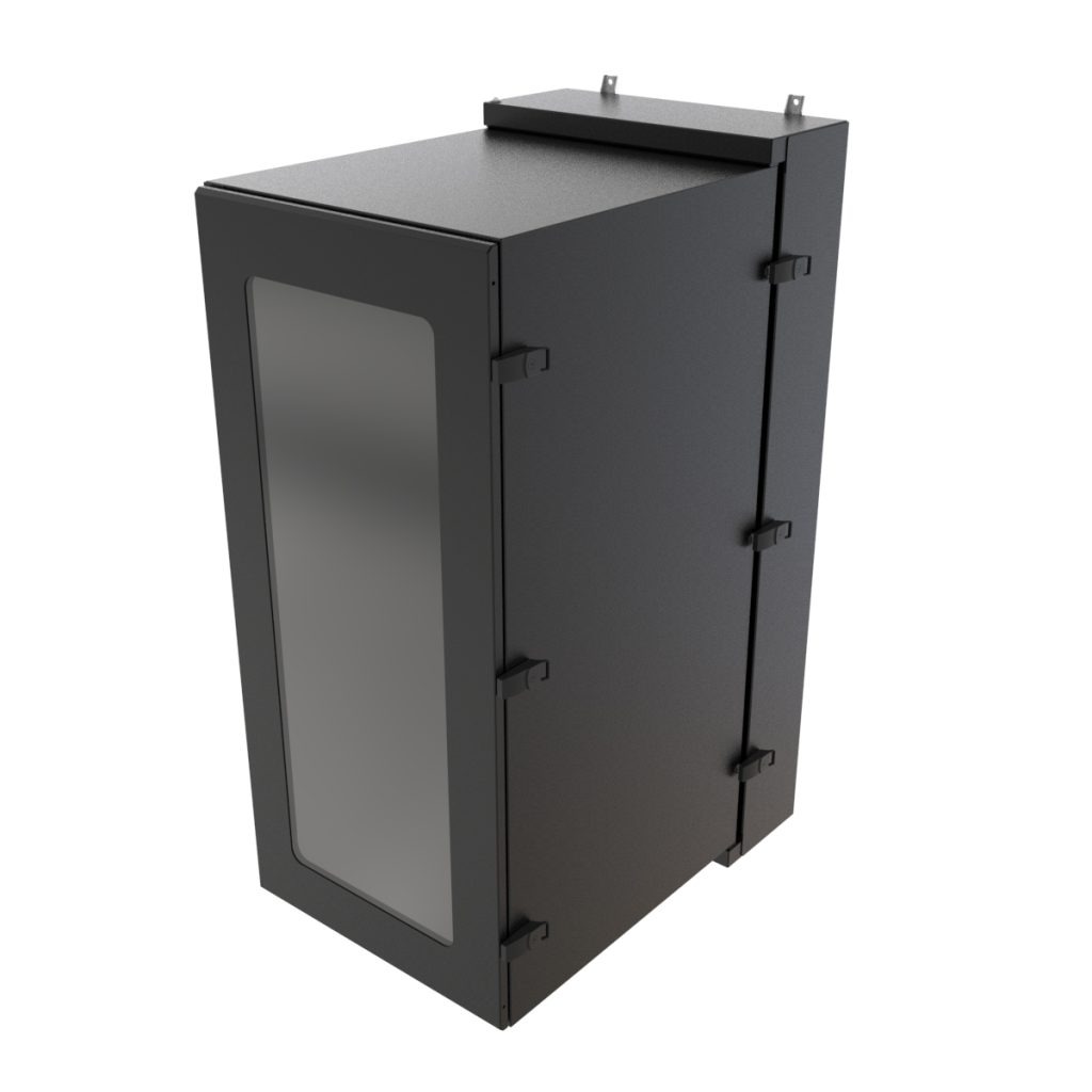 New NWC Swing-Out Industrial Wall Mount Rack Cabinet