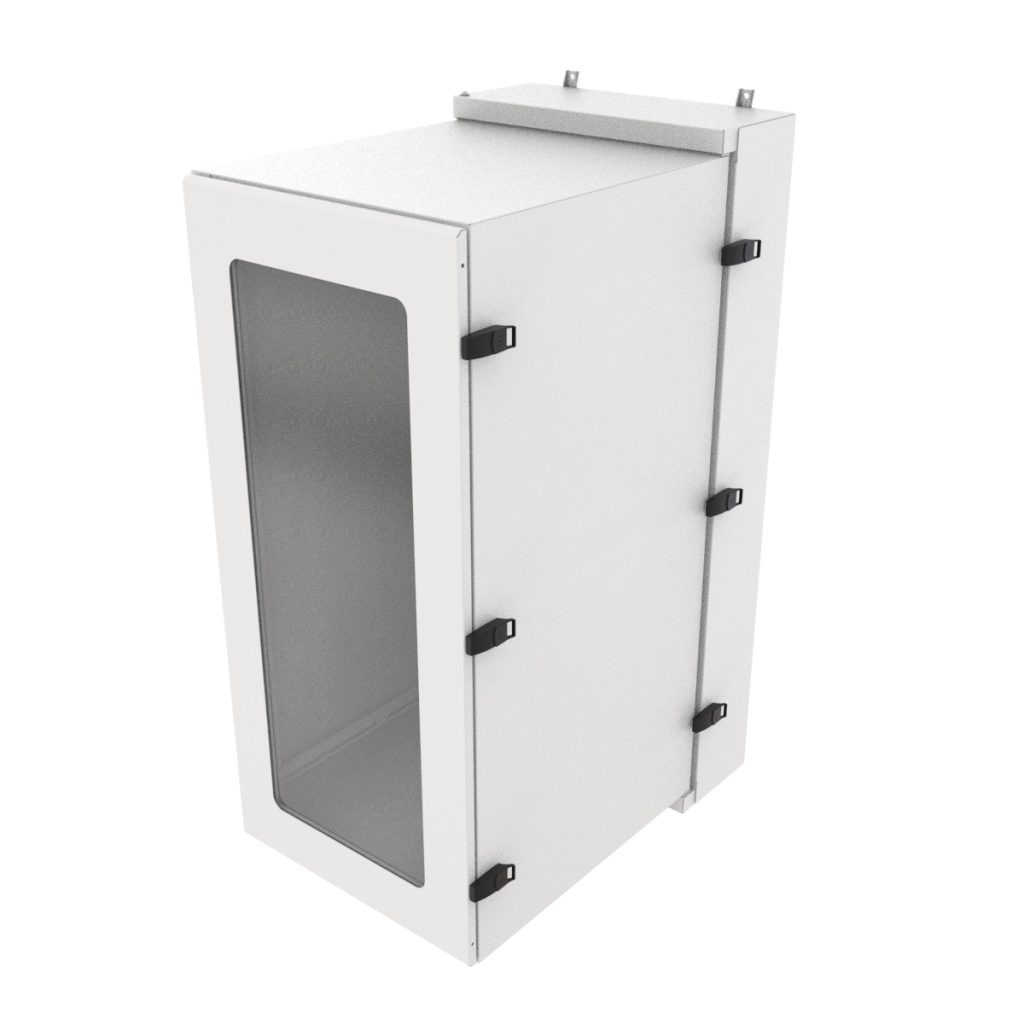 New NWC Swing-Out Industrial Wall Mount Rack Cabinet