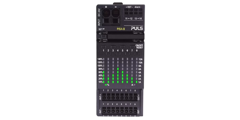 All-New PISA-B Multi-Channel Electronic Circuit Breakers from PULS