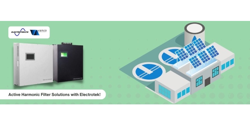 Enhancing Water Treatment Plant Efficiency with Solar Array and Active Harmonic Filtering