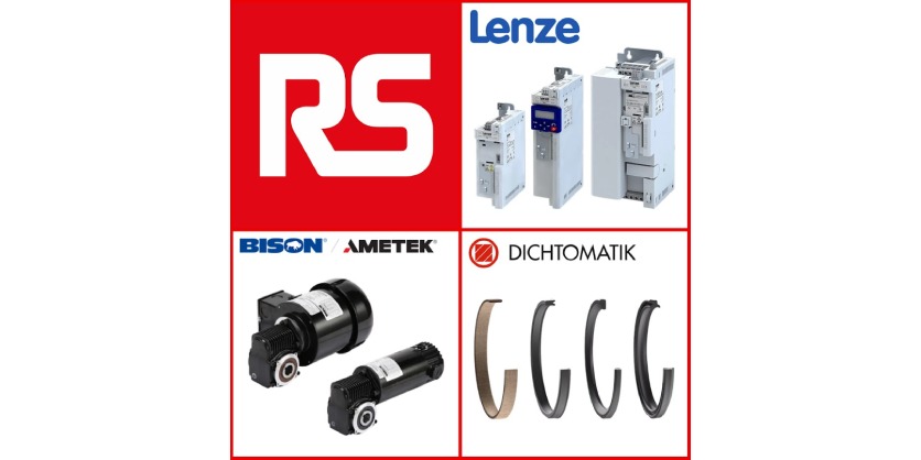 RS Announces Three New Mechanical Power Transmission Solution Suppliers