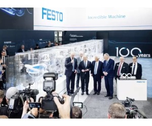 FFesto’s “Incredible Machine” at Hannover Messe Highlights Festo’s Innovative Strength
