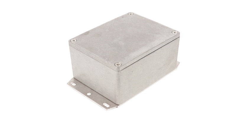 Watertight Diecast Aluminium Enclosures w/ Flanges 1550ZF Series from Hammond Manufacturing