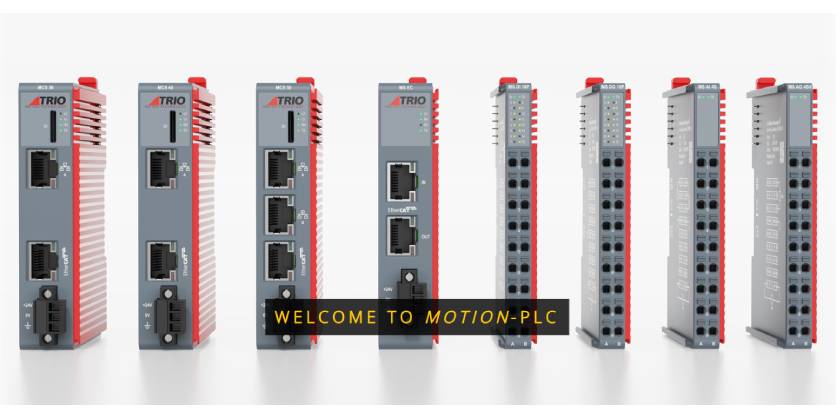 Trio’s New Motion-PLC the Best of Both Worlds: Precise Motion and Simplified Logic 