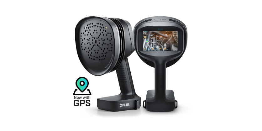 Flir Si2-Series Acoustic Imaging Cameras Now with Integrated GPS for Precise, Location-Based Inspections